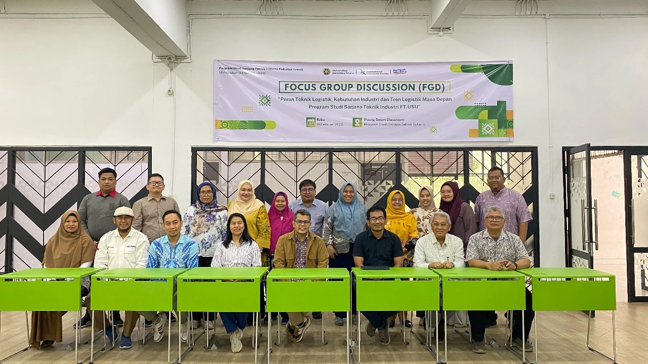 Focus Group Discussion (FGD): Peran Teknik Logistik, Kebutuhan Industri, dan Tren Logistik Masa Depan Program Studi Sarjana Teknik Industri FT USU